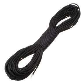 6Pcs 100FT 7Strand Core Desert Parachute Cord Paracord Nylon 550lb Black -