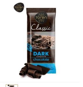 Toren Classic Dark Compound Chocolate 52g (Made In Turkey)