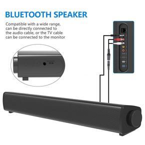 Leno S11A Sound Blaster card remote control bluetooth speaker 20 watts high power