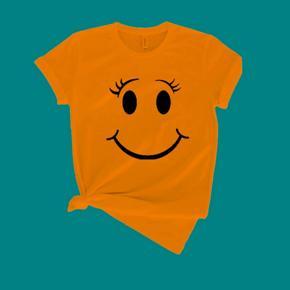 Smile Bru Yellow Half Sleeve T-Shirt for Men