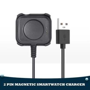 T500, T55 Smartwatch (Only Cable) Charging Pad with 2 Pin Magnetic Charging Cable Compatible