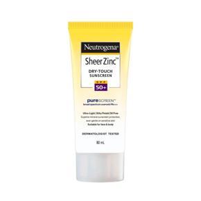 Neutrogena Sheer Zinc Dry Touch Sunscreen SPF50+ - 80ml