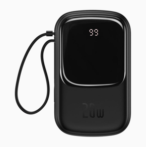 Baseus Qpow 20000mAh 20W Digital Display Quick Charging Power Bank (With IP Cable)