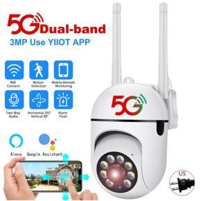 3MP PTZ IP Surveillance Camera 4X Digital Zoom AI Human Detect Wireless Camera H.264 Audio Security CCTV Camera