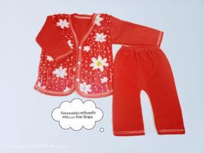 1 pcs Baby Full Sleeve Winter Dress With Pant ferrywalibd hoodies coat ferrywalibd