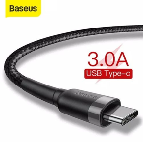 Baseus Cafule USB Type C Cable 3A 1 Meter Nylon Braided Wire
