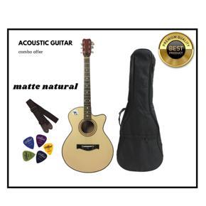 Matte Natural Acoustic Guitar - 2020 Edition
