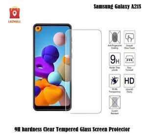 Samsung Galaxy A21S Tempered Glass Screen Protector 2.5D 9H Hardness-Transparent