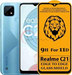 9H Full Glue Tempered Glass Screen Protector For Realme C21/Realme C20/Realme C20A