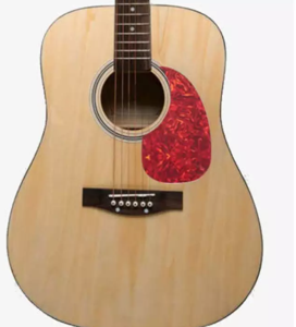 Acoustic guitar pickguard protector turtle drop shaped and bird type shaped guard plate red & black