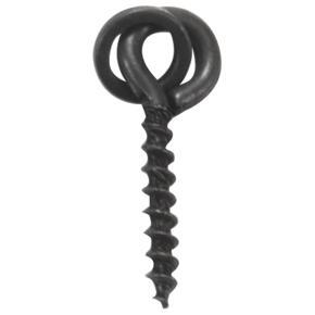 XHHDQES 100pcs Carp Fishing Boilie Screw with Solid Ring Bait Tool Chod Rigs Carp Fishing Hair Tackle Accessory