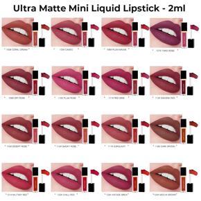 Beauty Glazed Ultra Matte Mini Liquid Lipstick - 2ml