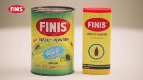 Finish Insect Power- (3 Pieces) Insect-spider, cockroach-killing medicine- 100gm