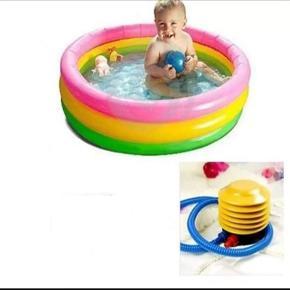 Baby Swiming Pool with pumper - 24" - Multicolor