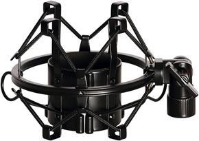 Universal Microphone Shock Mount for Condenser Mic Metal (Black)