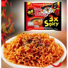 3x Spicy Ramen Noodles