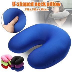 371638057887 Microbead Cushie Neck Pillow - Navy Blue