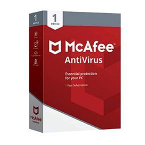 Mcafee Antivirus 1 PC 1 Year