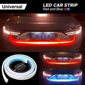 4 Mode Car Rear LED Trunk Light Strip Auto Turn Signal Flexible Lamp - White/ Red/ Blue/ Yellow