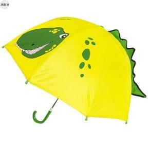 Jadroo Cartoon Animal Dinosaur Ears Umbrella Long Handle