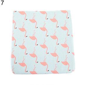 Flamingo Grid Bear Pattern Seat Cushions Square Soft Chair Pad Home Decor