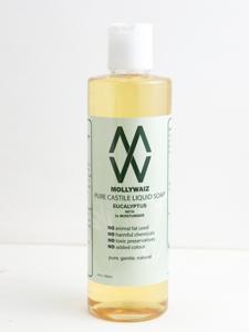 Mollywaiz Pure Castile Liquid Soap Eucalyptus 300ML #Facewash & #Bodywash