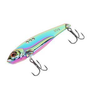 Metal Blade Fishing Lure, Blade Bait Fishing Lure Anti Rust with Barb for Freshwater