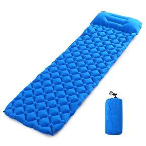 Ultralight Air Sleeping Pad Inflatable Camping Mat with pi-llow for Outdoor Camping Hiking Backpacking Travel