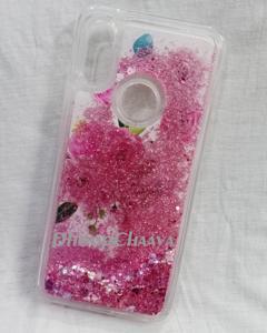 For Xiaomi Redmi 7 / Xiaomi Redmi Y3 - Unique Design Liquid 3D Glitter Floating Soft TPU Clear Case Cover