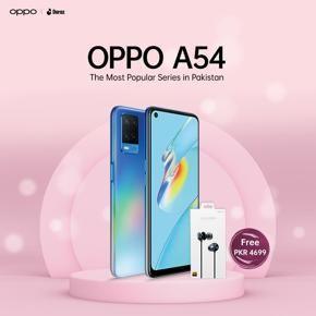 Buy OPPO A54 And Get OPPO (Ofresh) Wire Phone For Free