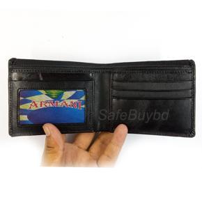 Exclusive stylish 100% leather wallet money bag for men