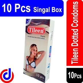 10 Piece Dot Pattern Comfortable Tileen Condom  For Men