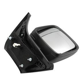 Electric Black Wing Mirror Passenger Side Fit for Vauxhall Vivaro Renault Trafic Van