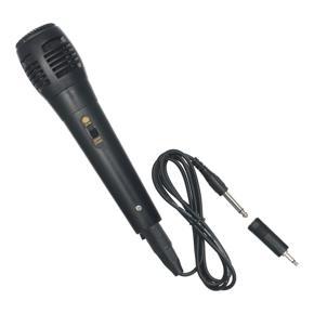 3C Home Dynamic Vocal Microphone Handheld Microphone with ON / OFF Switch 6.5mm Male to 3.5mm Female Jack Plug Stereo Adapter for Speakers Amplifier Computer Audio System