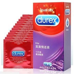 Durex Elite Feel Thin Condoms - 12pcs per Pack (China)
