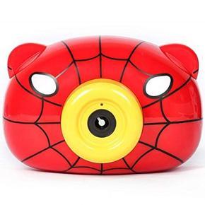 The Treasure Box Battery Operated Spiderman Theme Bubble Camera Toy for Kids