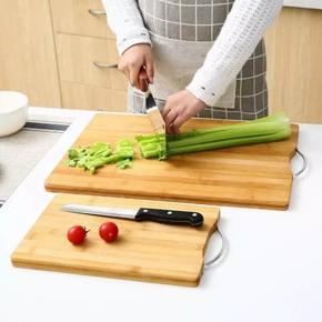 wooden cutting and chopping board with handle 40*30cm
