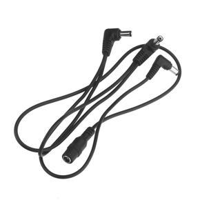 Power Adapter Splitter Cable-3 x Cable-black