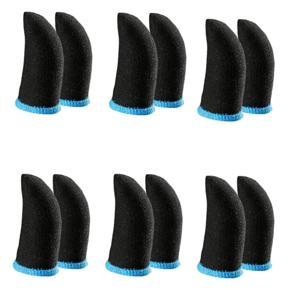 1 Pair Breathable Mobile Finger Sleeve Press Trigger Game