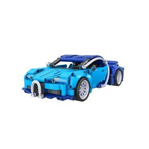 1/18 Pull Back Sports Car Model Assembled Building Blocks Educational Toys Pull Back Sports Car Building Block Toy