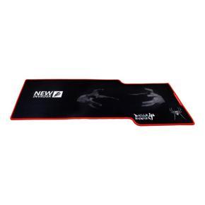 Large Size H-37-M Fashionable Mouse Pad Natural Rubber Gaming Mouse Mat - black