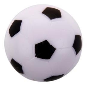 Small Soccer Foosball Table Ball Plastic Hard Homo logue Children Game Toy Black White