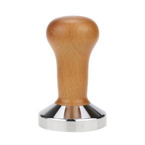 Coffee Tamper Wooden Handle Barista Machine Grinder 51mm for Espresso Hammer