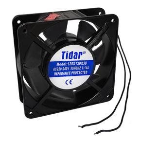 AC Cooling Fan AC 220V 22W 5 inch Ventilator Fan Low Noise Axial Fans Use For Exhaust Circulation Ventilation Fan Mini Incubator System Chicken Room Replace W1209 12V Cooling Fan