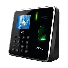 ZKTeco K50A Fingerprint Time Attendance & Access Control (Battery Backup) Terminal with Adapter