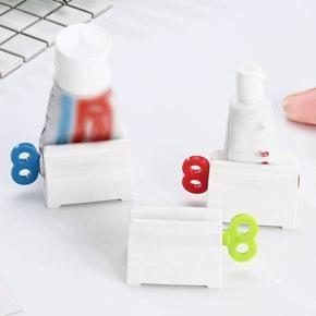 1 Pcs Toothpaste Tube Squeezer Durable Rolling Tube Paste Squeezer & Dispenser  Manual Rotary Paste Holder