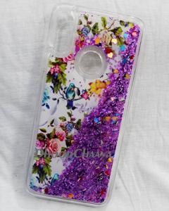 For Xiaomi Redmi Note 7 / Note 7 Pro / Note 7s - Unique Design Liquid 3D Glitter Floating Soft TPU Clear Case Cover