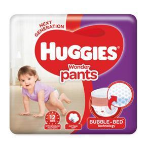 Huggies Wonder Pants M 38pcs (7-12 kg) BUBBLE BED