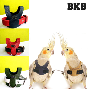 bird leather harness fashonebol bird dress for budgerigar/ cocktiel/ lovebird/ coniur/ parrot/ smole and midium bird leather harness