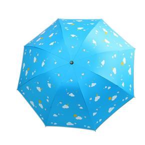 Creative Umbrella Paper Airplane Folding Umbrella Sunscreen Umbrella Sunny Umbrella Black Plastic Anti UV Umbrella